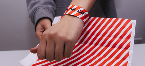 Personalized Tyvek Wristbands